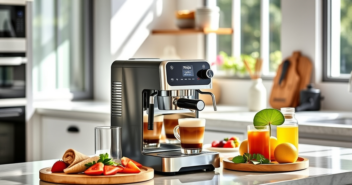 Make Refreshing Summer Iced Espresso Drinks with Ninja Luxe Café
