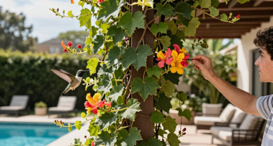 This Non-Invasive Flowering Vine Helps Keep Your Home Cool – And Hummingbirds Love It