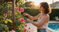 Joanna Gaines Proves Climbing Roses Are The Secret To A More Romantic Backyard