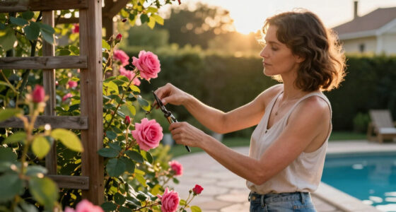 Joanna Gaines Proves Climbing Roses Are The Secret To A More Romantic Backyard