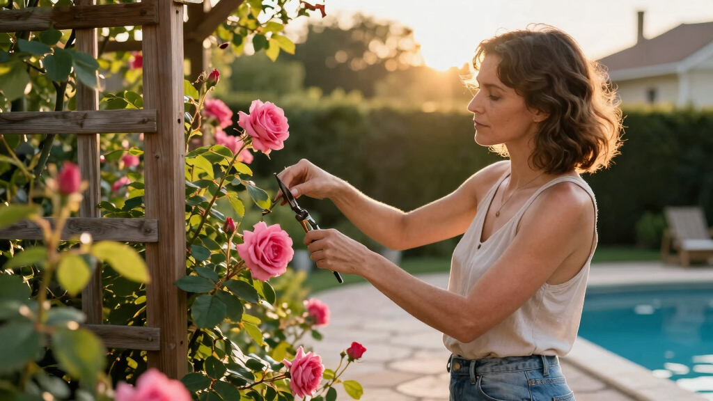 Joanna Gaines Proves Climbing Roses Are The Secret To A More Romantic Backyard