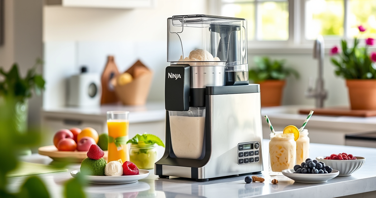 Make Summer Sweet Treats with the Ninja NC301 CREAMi Ice Cream Maker