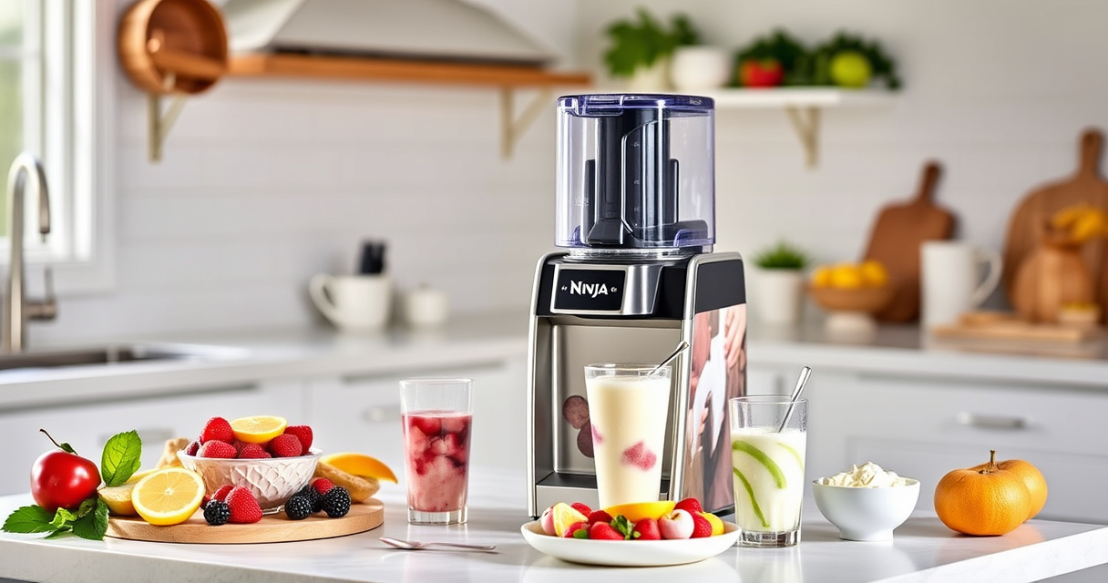 Make Summer Sweet with Ninja NC701 CREAMi Swirl Ice Cream Maker