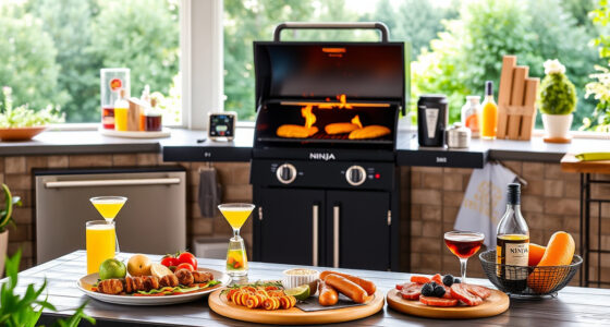 Master Summer BBQs with Ninja OG951 Woodfire Pro Connect Grill