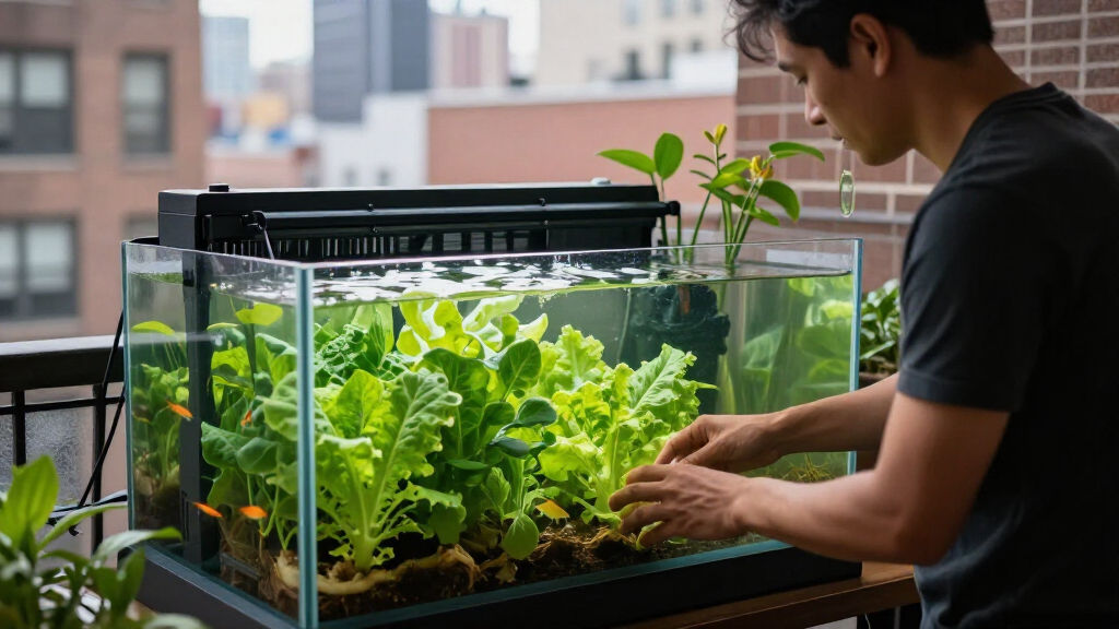NYC Apartment Aquaponics