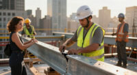 NYC buildings evacuated after construction workers find buckling beams on 21st floor in Midtown East