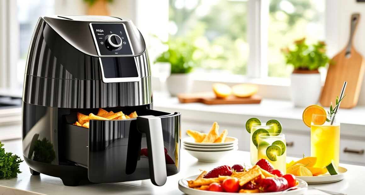 Summer Grilled Chicken with Ninja Crispi Pro Glass Air Fryer