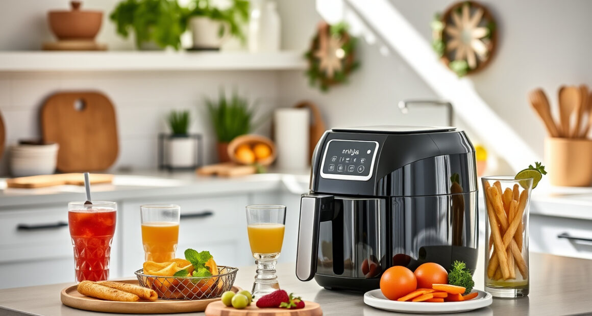 Summer Poolside Snacks with Ninja Crispi 4-in-1 Glass Air Fryer
