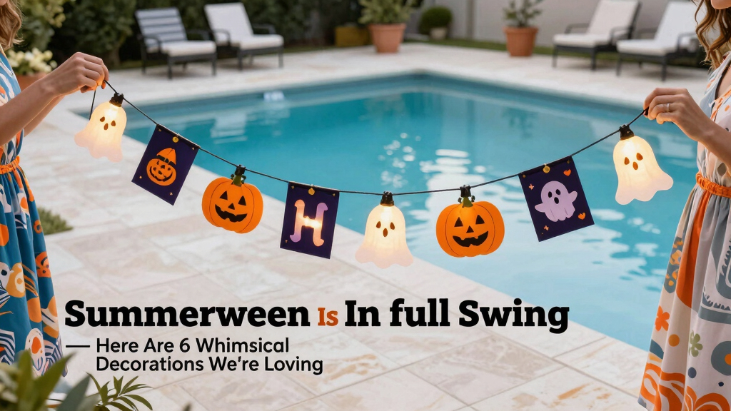 Summerween Is In Full Swing — Here Are 6 Whimsical Decorations We're Loving