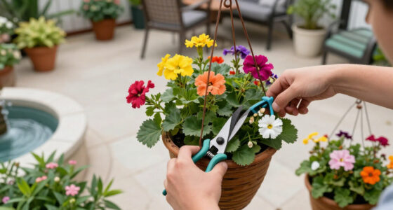 6 Simple Ways To Give Hanging Baskets A Refresh In August – And Keep Containers Looking Lush All Fall