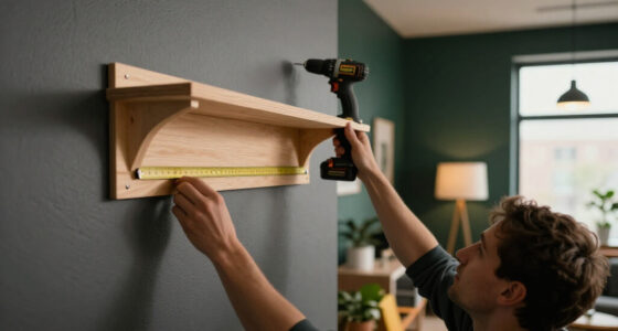 A Renter-Friendly Wall And IKEA BILLY Created A Moody Office