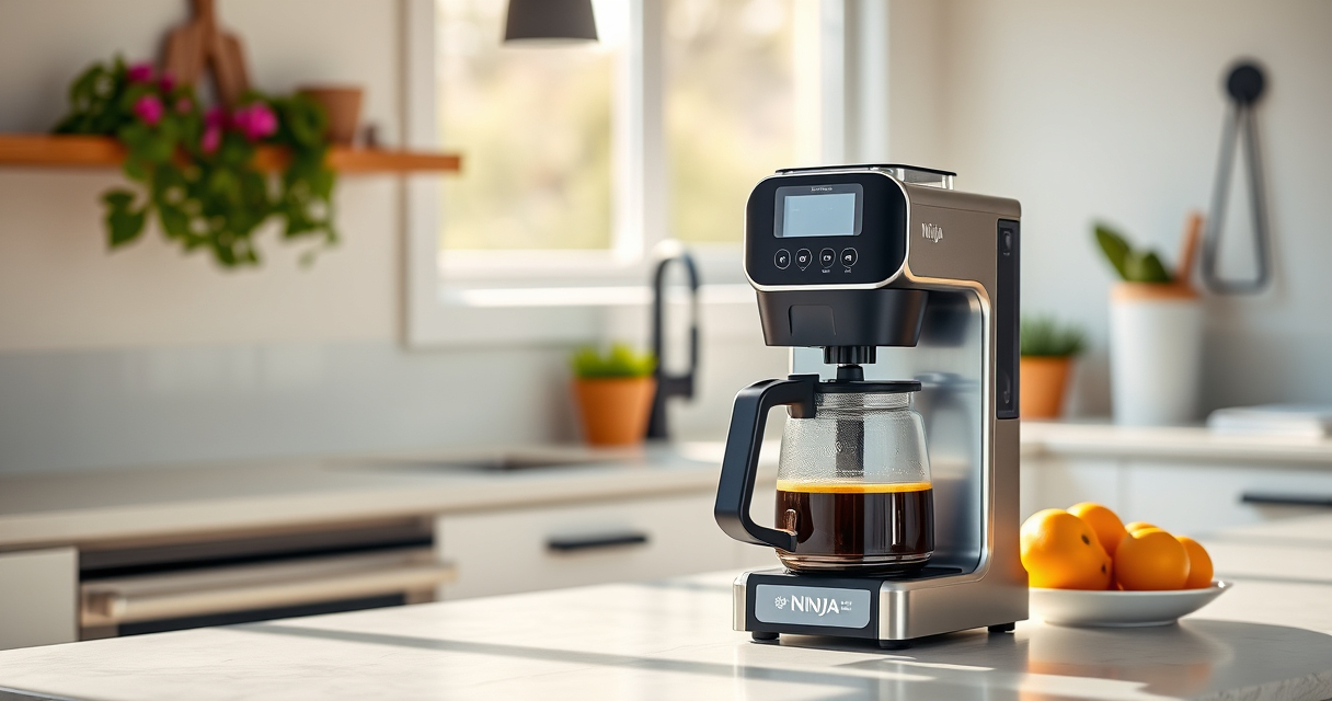 Beat the Heat with Ninja Hot & Iced XL Coffee Maker for Summer Refreshment