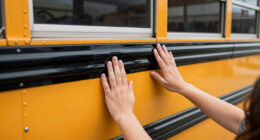 Ever Wondered About The Black Stripes On School Buses? Here’s Why They’re There