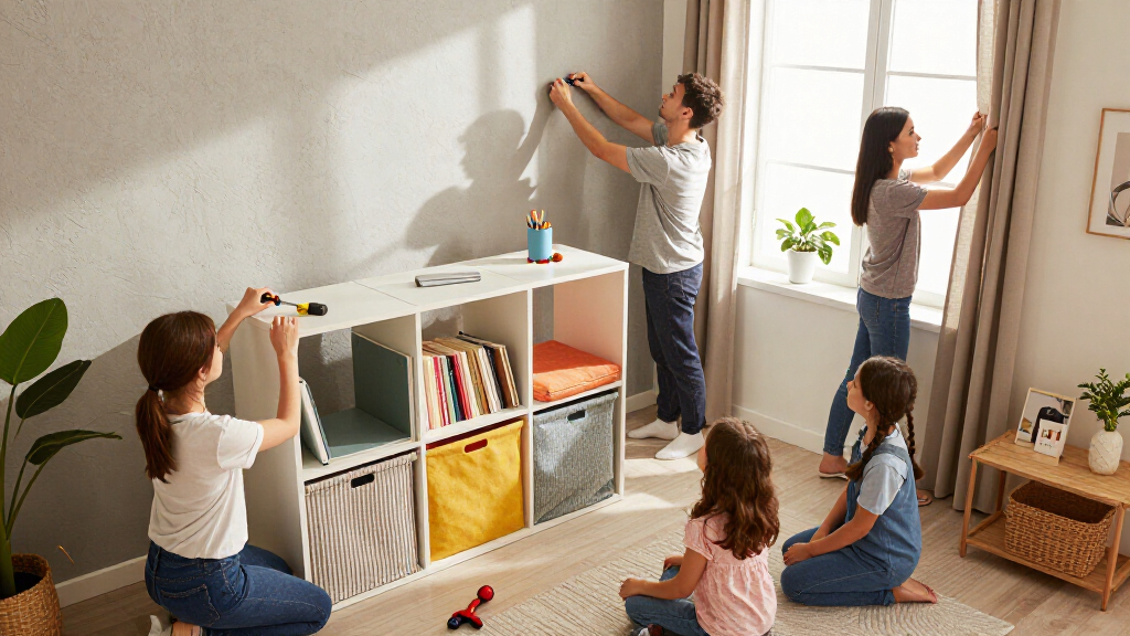 Instead Of Moving, This Family Of 5 Keeps Reinventing The Same Rental Apartment
