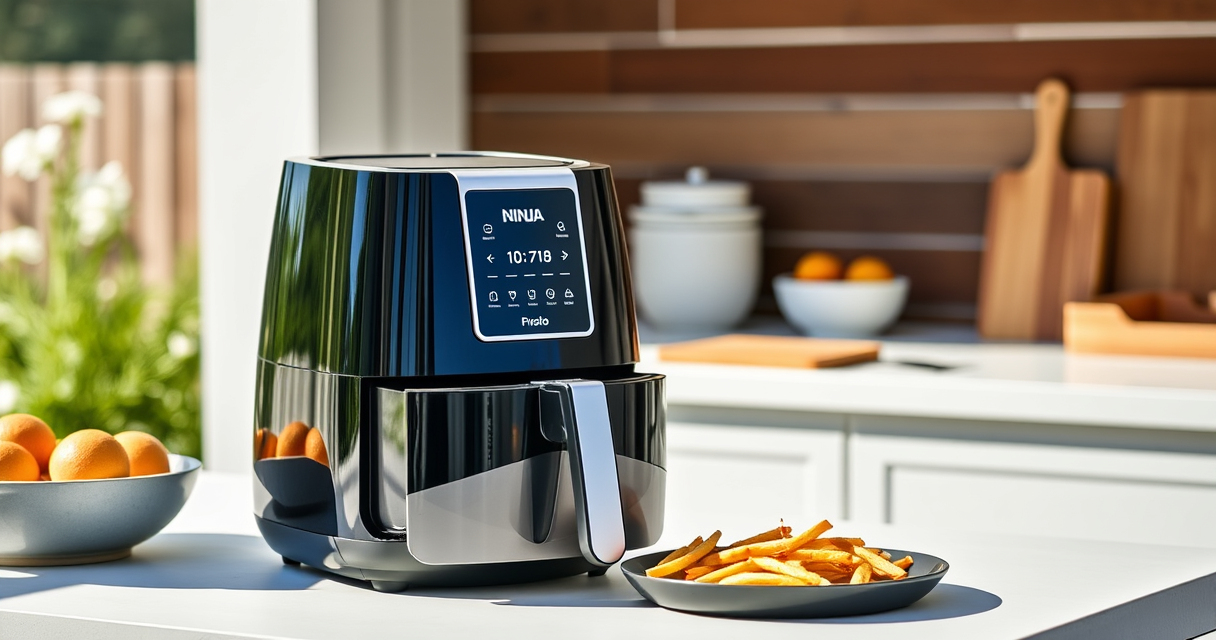 Ninja Crispi Pro 6-in-1 Glass Air Fryer: Your Summer Grilling & Snacking Companion
