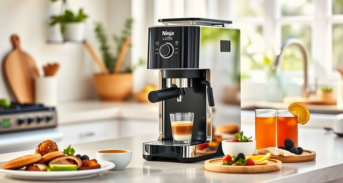 Ninja Luxe Café Premier 3-in-1 Espresso Machine: Summer Coffee Perfection