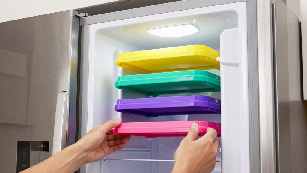 She Put A 5-Tier Bookshelf On Her Fridge, And It Created Storage Out Of Thin Air