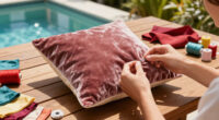 This Luxury-Looking Bolster Pillow Was Made From Scratch So Easily