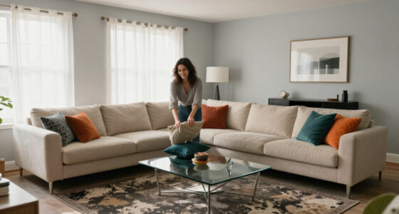 A Dark And Dated Living Room Gets A Dramatic Designer Makeover