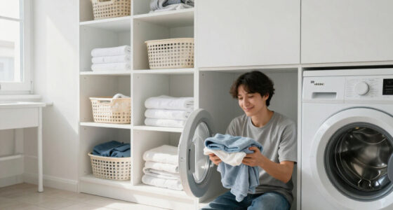 A Laundry Room Was An Eyesore Until IKEA Cabinets Gave It An Organized Redo
