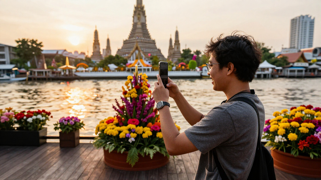 Bangkok Flower Festival 2026 Launches Along Chao Phraya River
