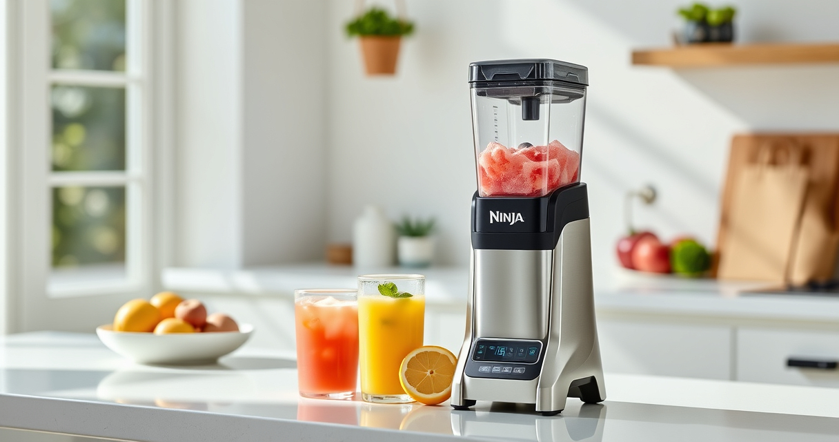 Beat the Heat with the Ninja SLUSHi Twist Frozen Drink Maker