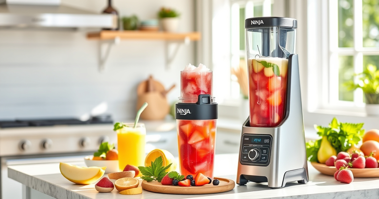 Beat the Summer Heat with Ninja SLUSHi Twist Frozen Drink Maker