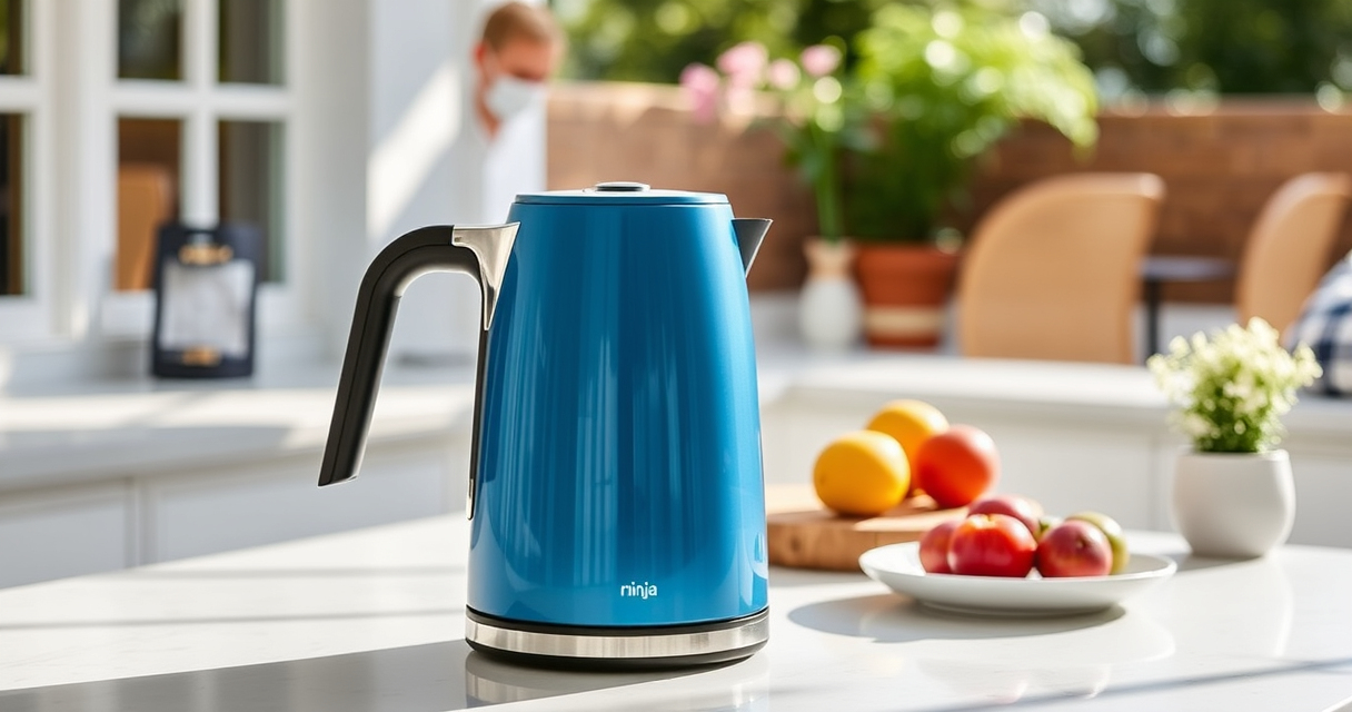 Beat the Summer Heat with the Ninja KT200BL Electric Kettle & Perfect Water Pairings