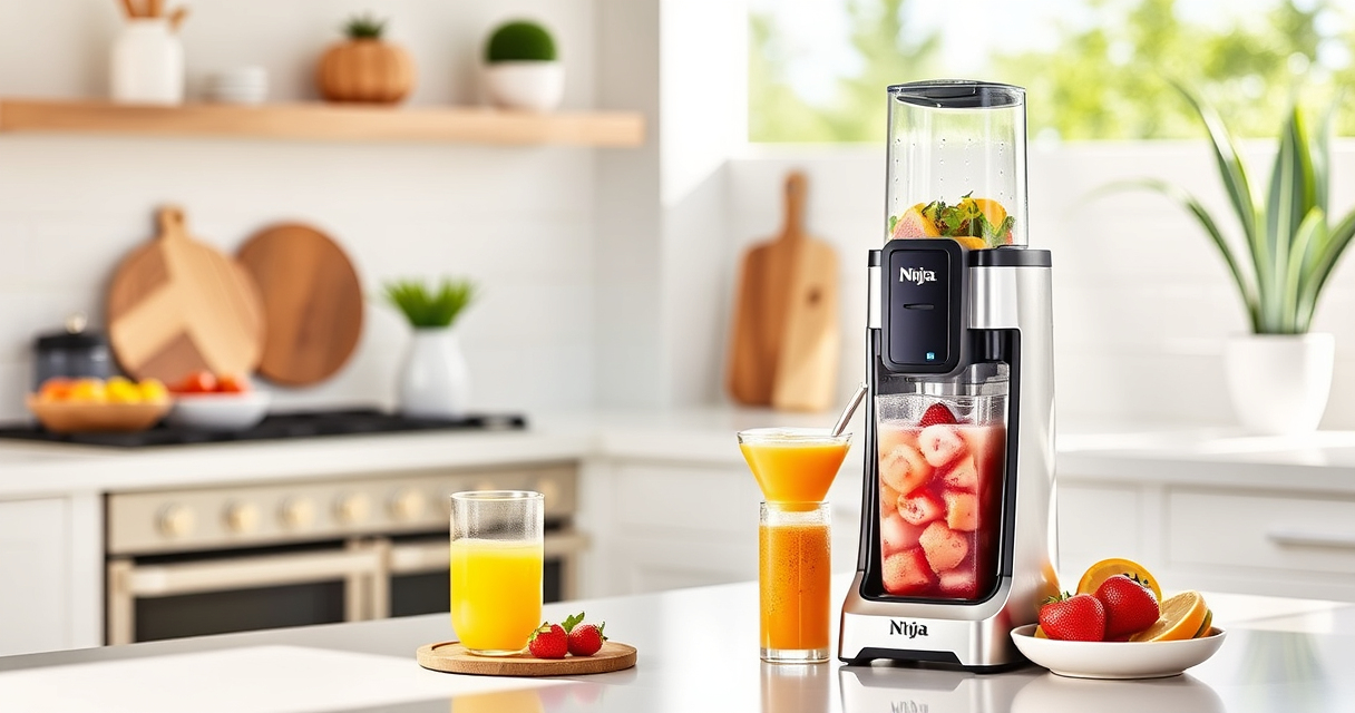 Beat the Summer Heat with the Ninja SLUSHi Frozen Drink Maker