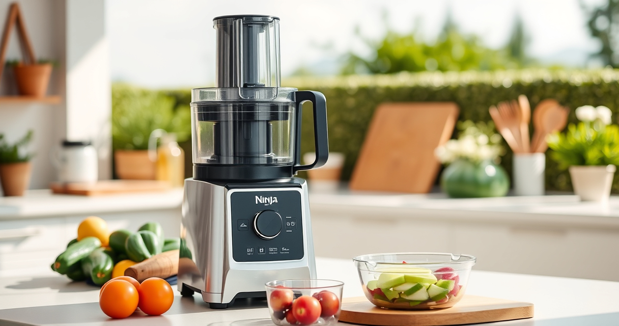 Beat the Summer Rush with the Ninja Professional Plus Food Processor