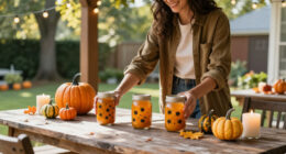 Dollar Tree Just Brought Back Its Viral Pumpkin Mason Jars