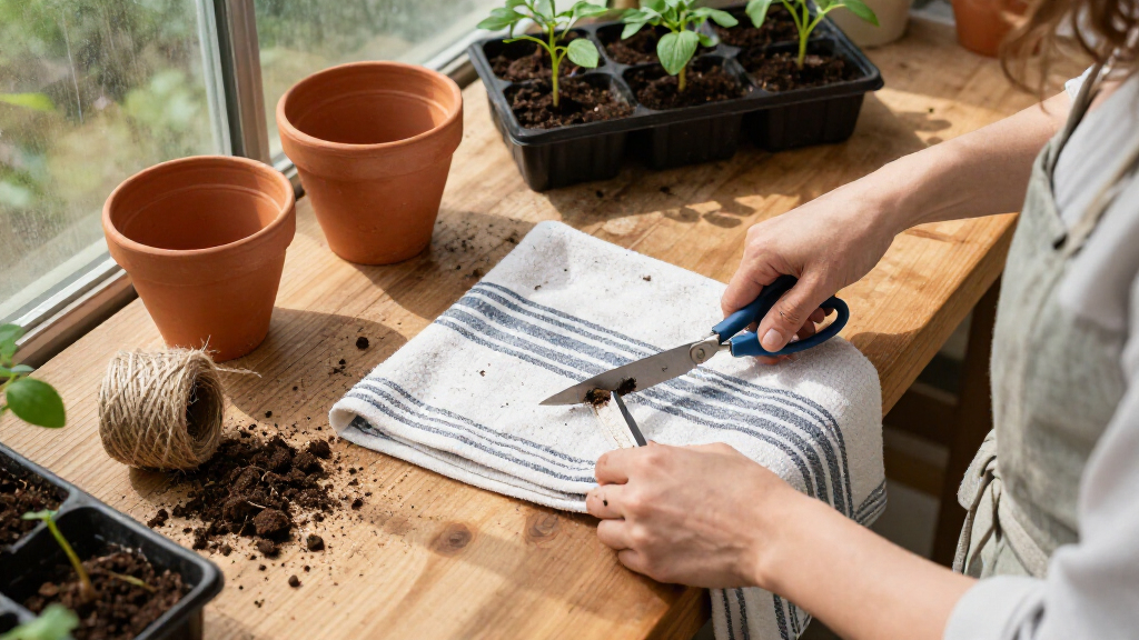Don’t Throw Away Your Old Towels! My Husband Is A Pro Gardener, And He Always Saves Them For The Garden