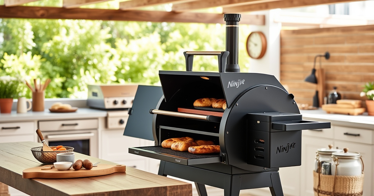 Elevate Your Summer BBQ with Ninja Outdoor Woodfire Pro XL