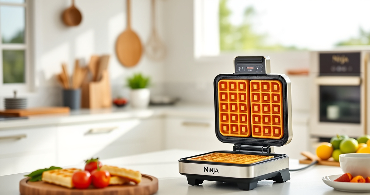 Make Summer Mornings Special with the Ninja Belgian Waffle Maker Pro