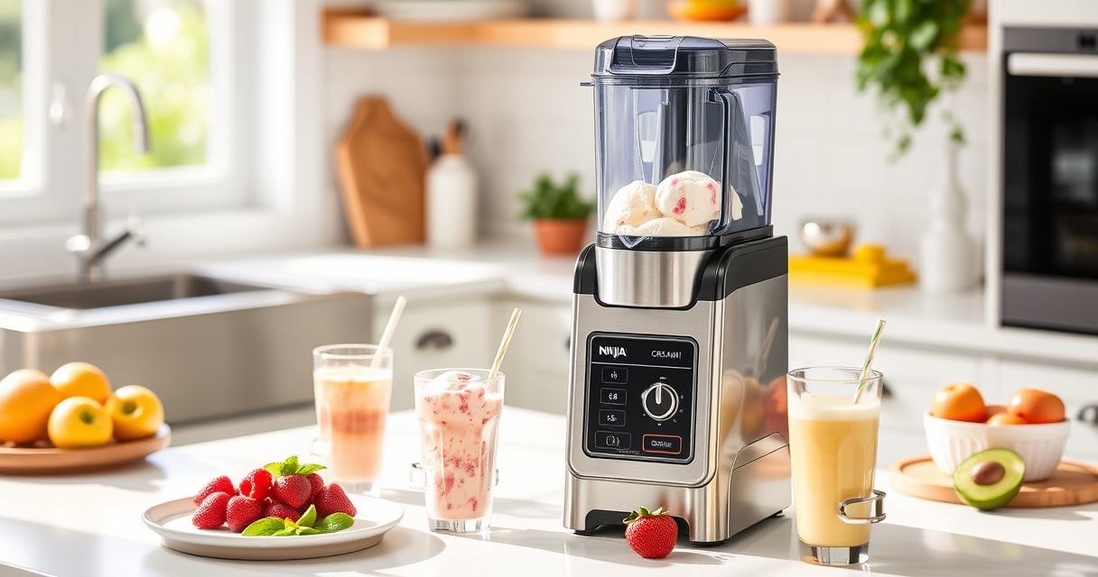 Make Your Poolside Parties Cooler with the Ninja CREAMi Ice Cream Maker