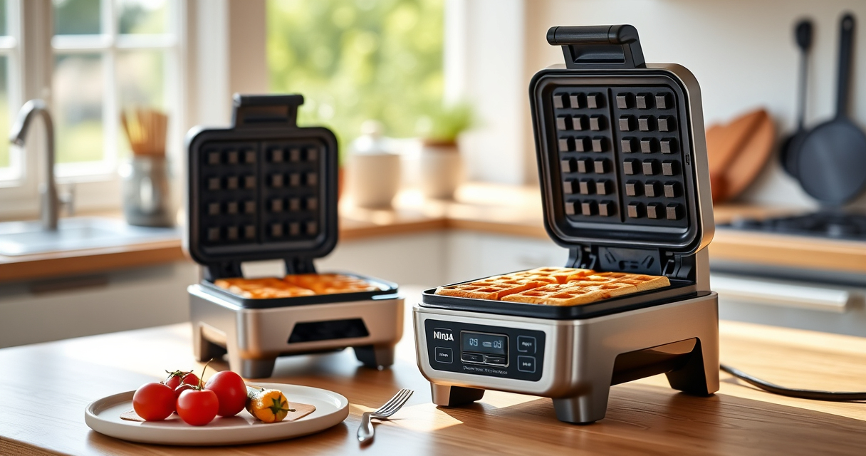 Master Summer Waffle Perfection with the Ninja Belgian Waffle Maker Pro