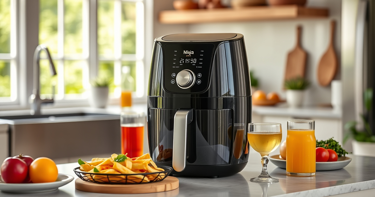 Ninja Crispi Glass Air Fryer: Effortless Poolside Cooking & Crispy Snacks