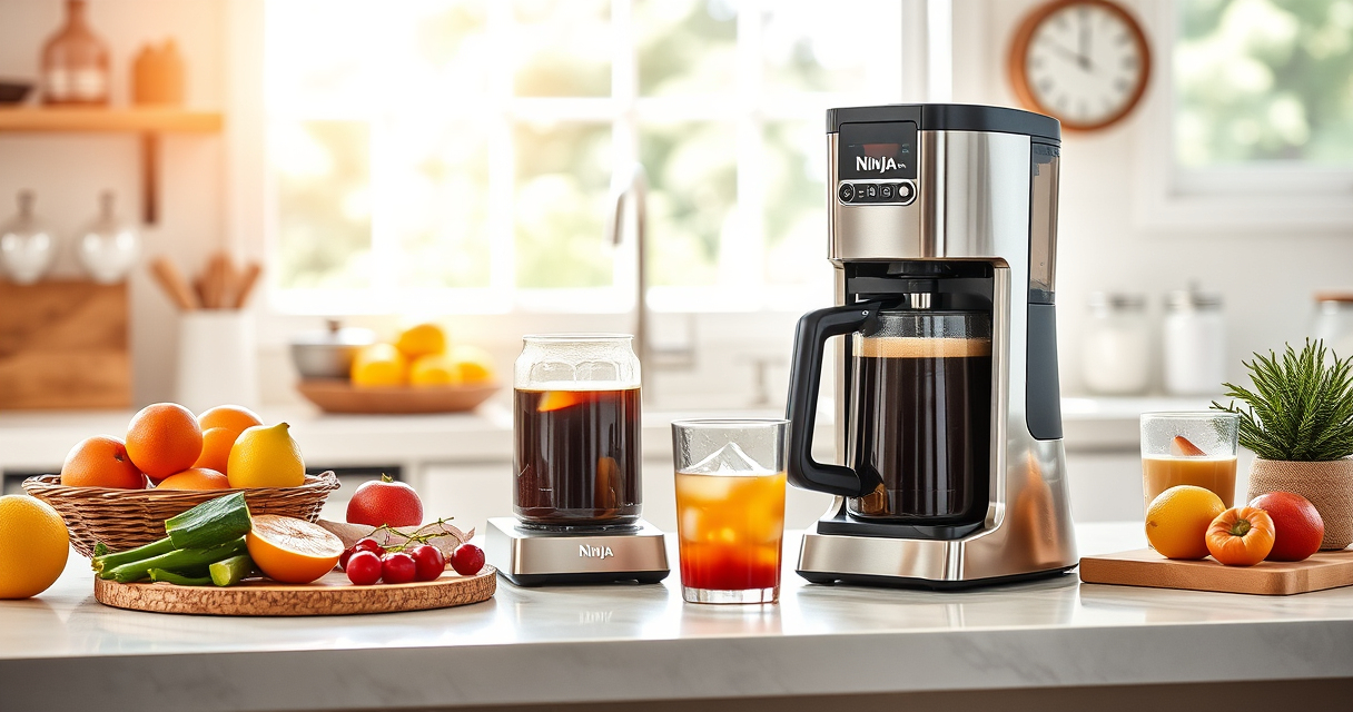 Ninja Hot & Iced XL Coffee Maker: The Ultimate Summer Coffee Companion