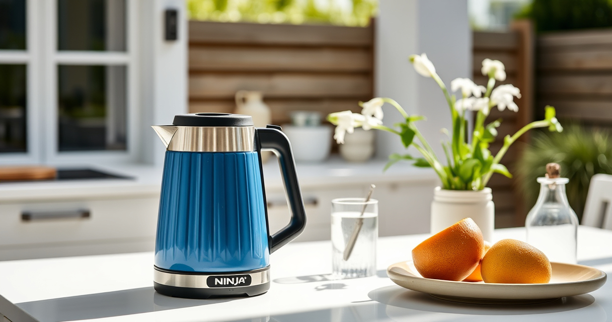 Ninja KT200BL Precision Temp Electric Kettle: Perfect for Summer Tea Time