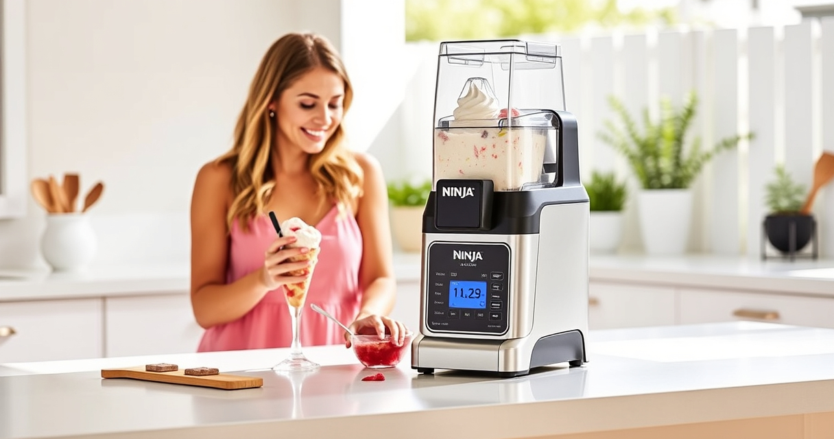 Ninja NC701 CREAMi Swirl: The Perfect Summer Frozen Dessert Maker