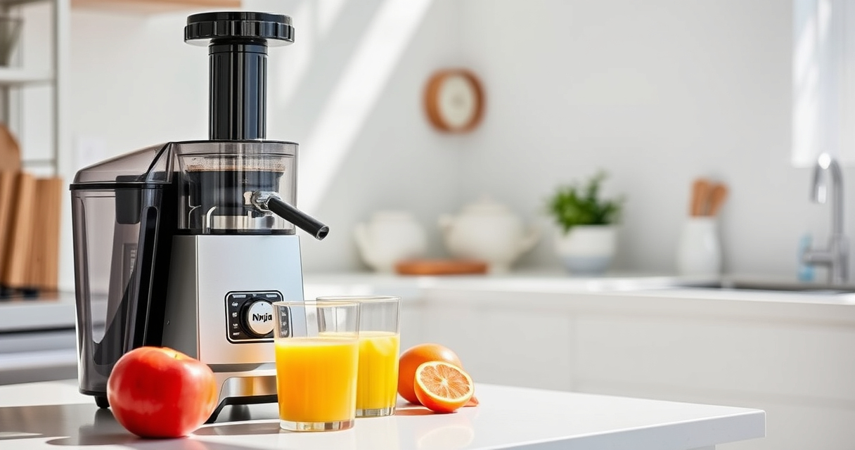 Summer Freshness with the Ninja NeverClog Cold Press Juicer