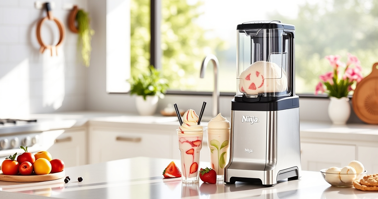 Summer Ice Cream Delights: Must-Have Accessories for Your Ninja CREAMi