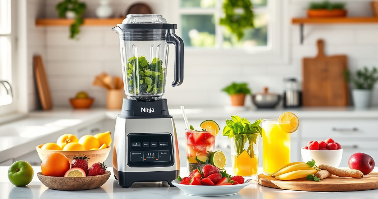 Summer Sips & Smoothies with the Ninja Professional Blender