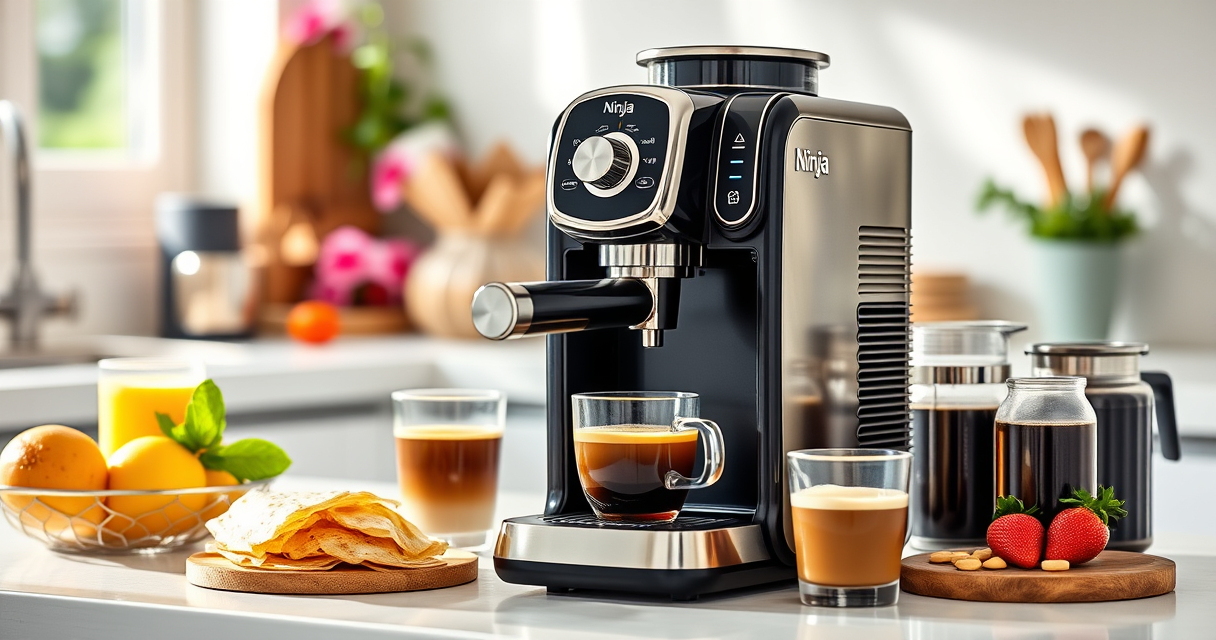 Summer Sips with the Ninja Luxe Café Mini Espresso & Drip Coffee Maker