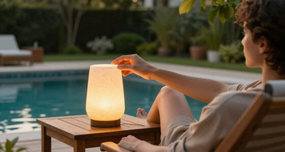 Walmart's New $25 Travertine-Look Lamp Looks Shockingly High-End