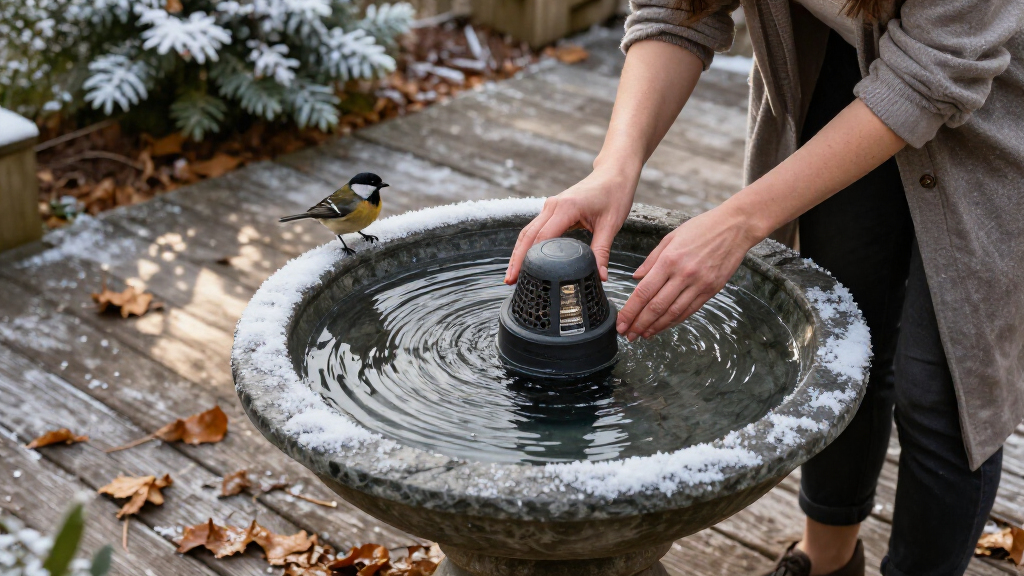 4 Smart Ways To Winterize Your Bird Bath And Stop This Life-Giving Water Supply Freezing Over
