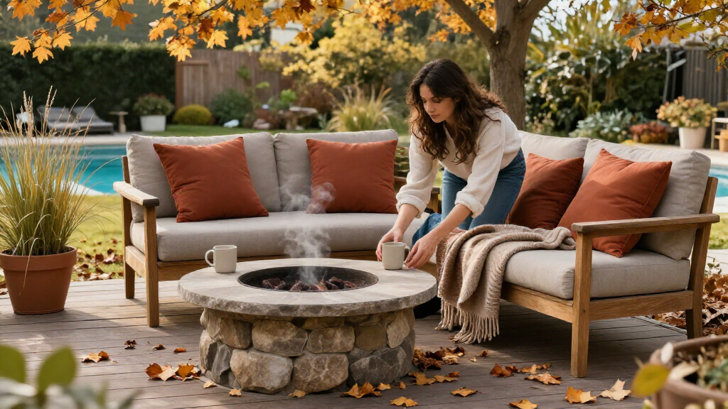 4 Ways I’m Transitioning My Garden Into A Cosy Outdoor Living Space For Autumn