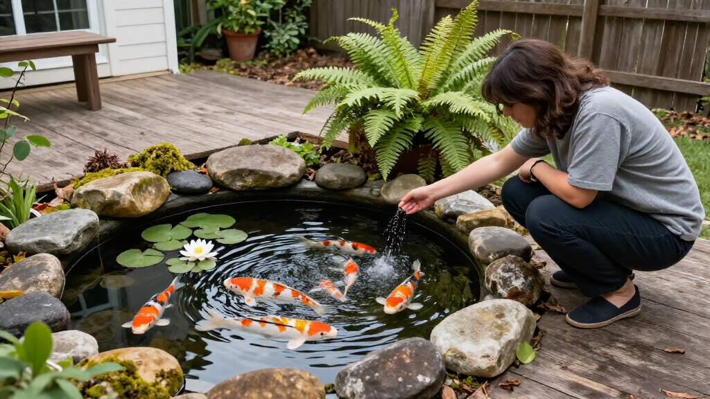 Jennifer Aniston’s Koi Pond Is The Dreamy Garden Luxury You Can Copy On A Small Scale – Fish Optional