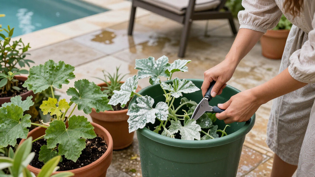 Powdery Mildew At Season’s End, Treat The Plant Or Clean Up And Move On?