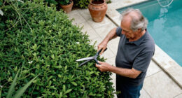 Richard E. Grant Uses Stunning Hedging To Zone His Magical Garden – It’s Ideal For Providing Year-round Colour